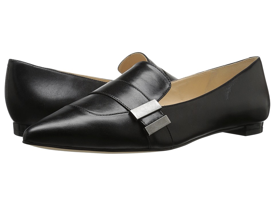Nine West Allen (Black Leather) Women