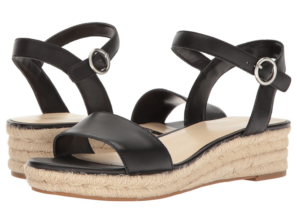 Nine West Allium (Black Leather) Women