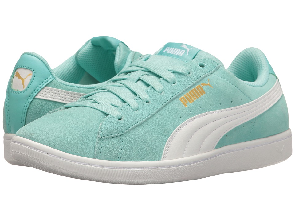 UPC 190274405233 product image for PUMA - Puma Vikky (Aruba Blue/Puma White) Women's Shoes | upcitemdb.com