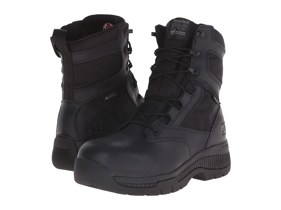 Timberland 8 Valor Duty Composite Toe Waterproof FP (Black) Men
