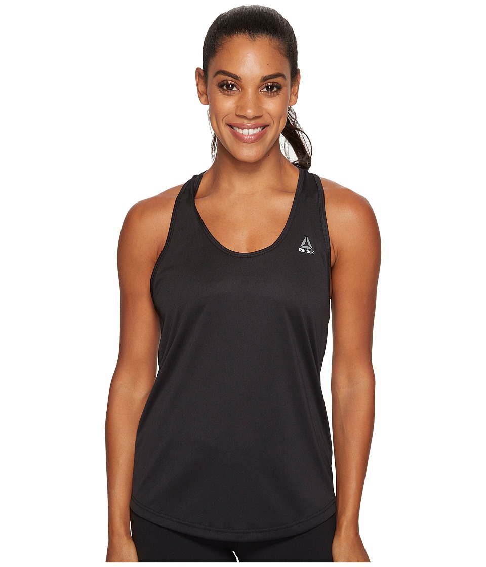 Reebok Mesh Back Tank (Black) Women