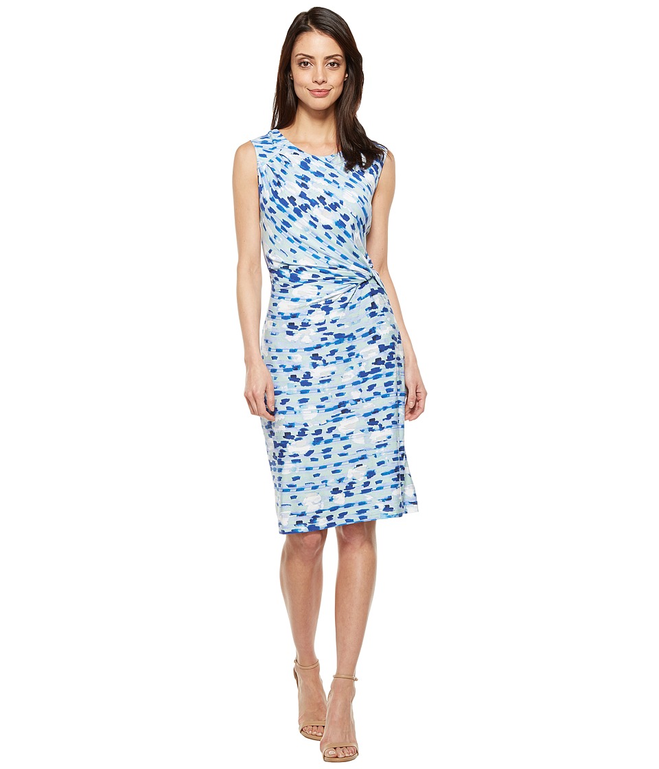 NIC+ZOE Water Lane Twist Dress (Multi) Women