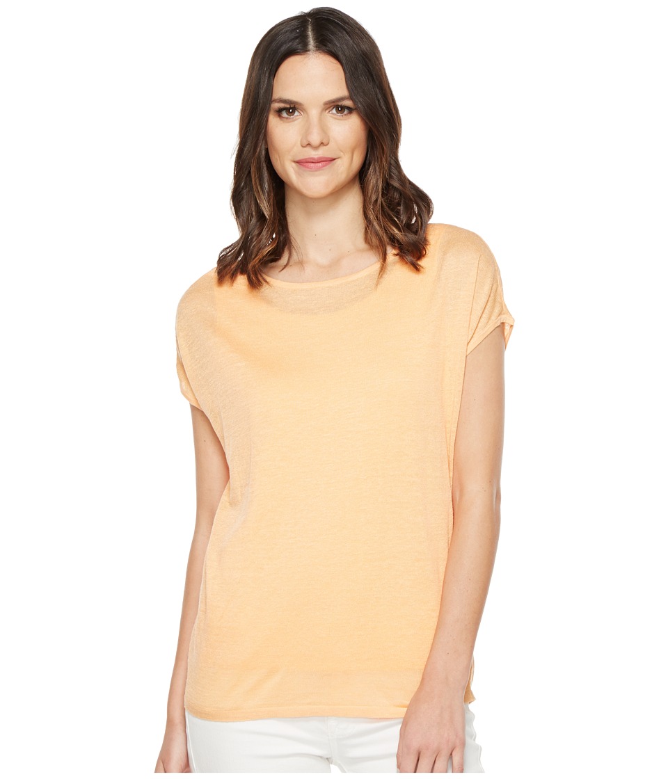 NIC+ZOE Every Day Tissue Tee (Tangerine) Women