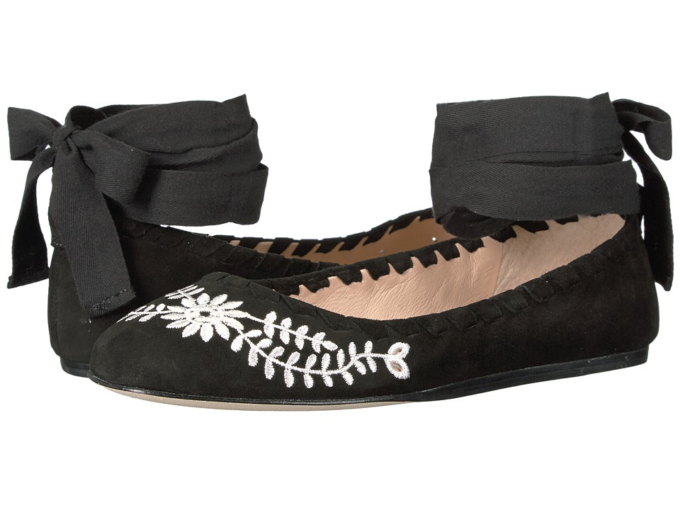 Via Spiga Baylie2 (Black Suede) Women