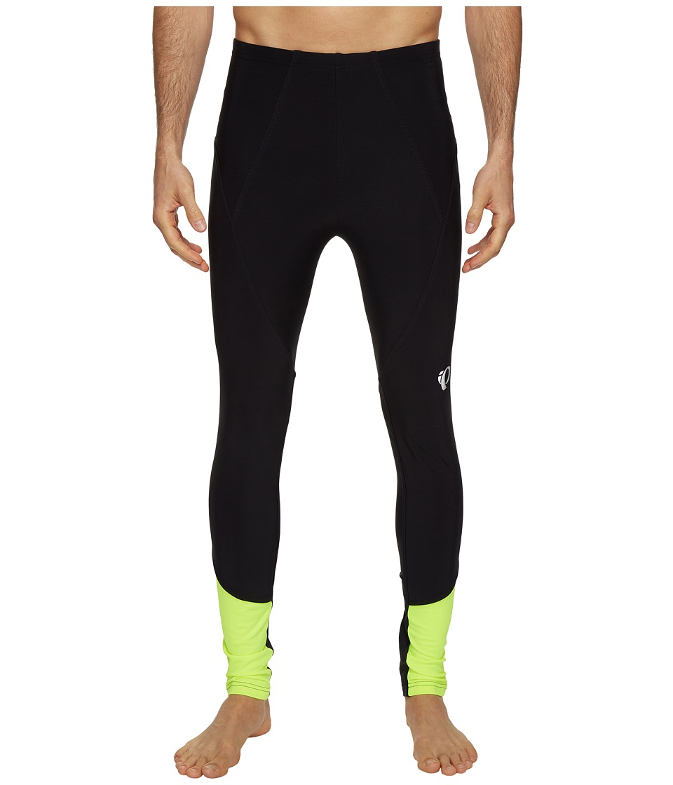 Pearl Izumi Elite Thermal Tights (Black/Screaming Yellow) Men