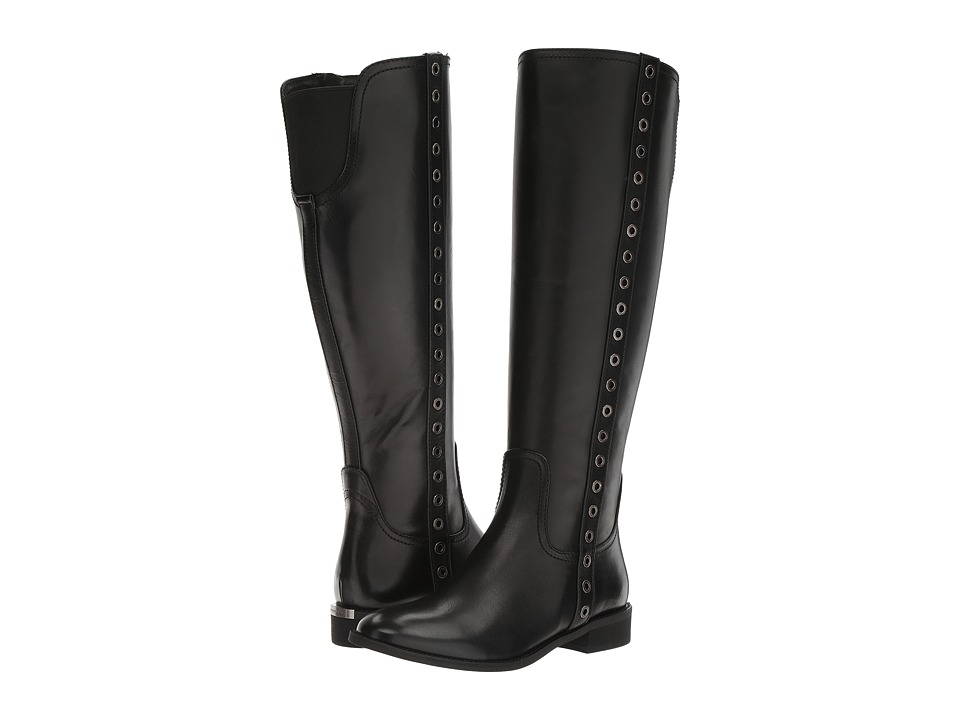 MICHAEL Michael Kors Dora Boot Wide Shaft (Black) Women