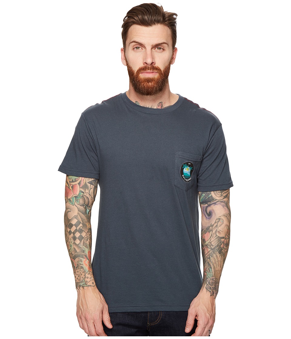 RVCA Island Pocket Tee (Midnight) Men