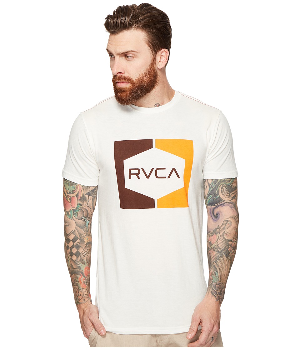 RVCA Invert Hex Tee (Antique White) Men
