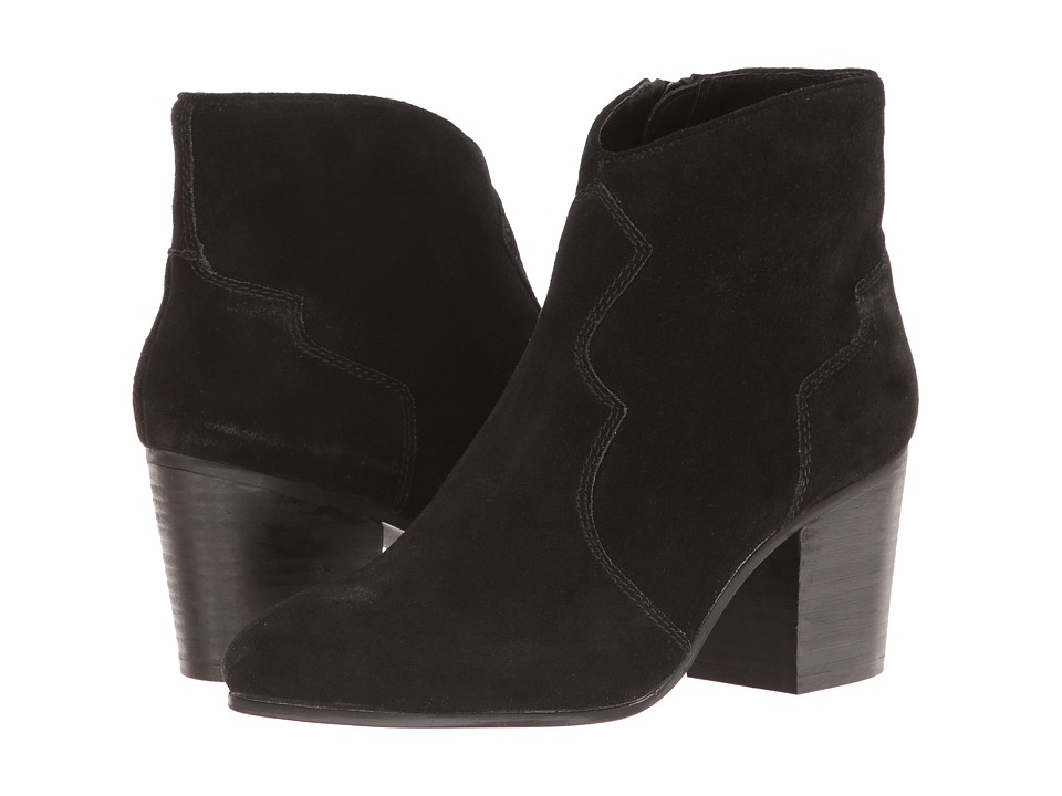 Steve Madden Rooney (Black Suede) Women