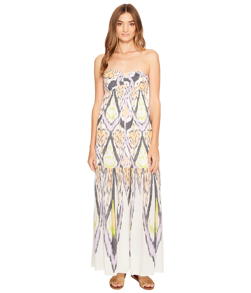 Free People Mojave Maxi Dress (Neutral Combo) Women