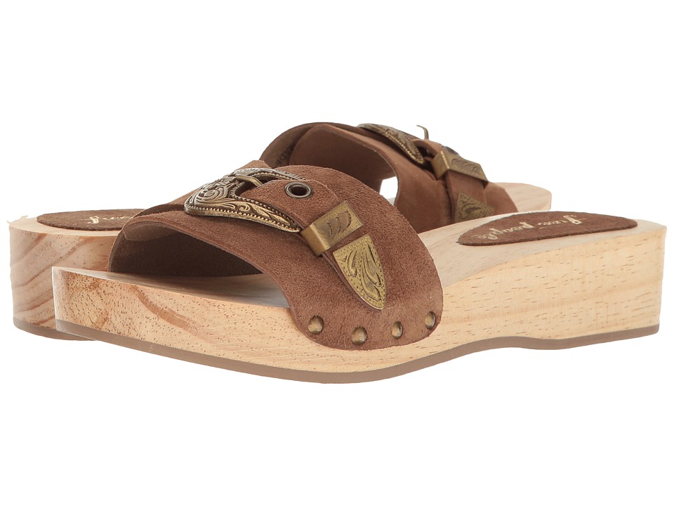 Free People Westtown Slide Clog (Taupe) Women