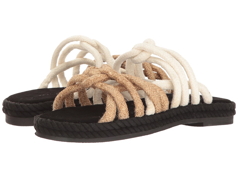 Free People Ocean Shores Slide (Black) Women