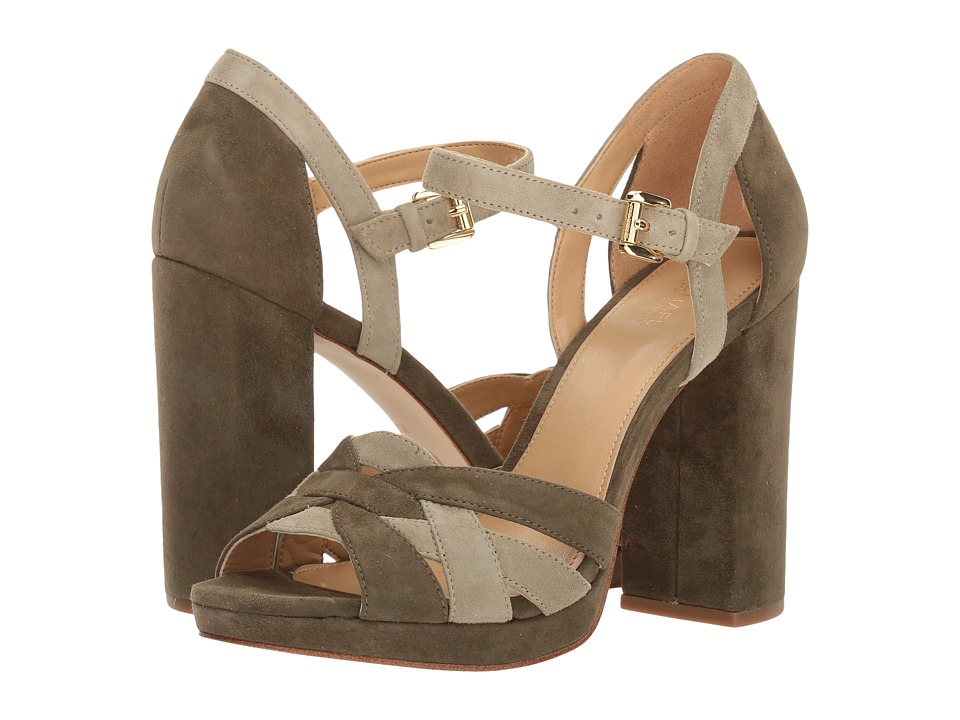 MICHAEL Michael Kors Annaliese Platform (Olive/Sage) Women