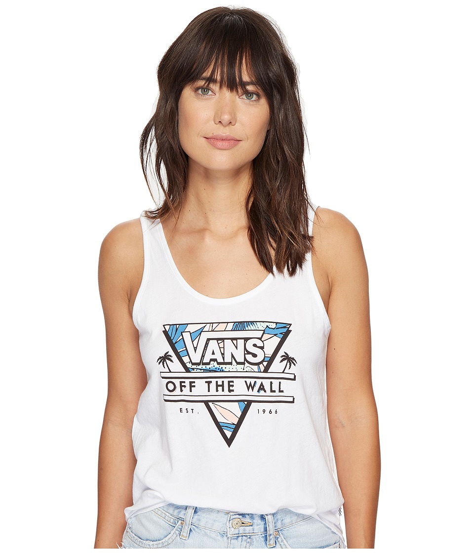 Vans - Tropical Leaves (White) Women