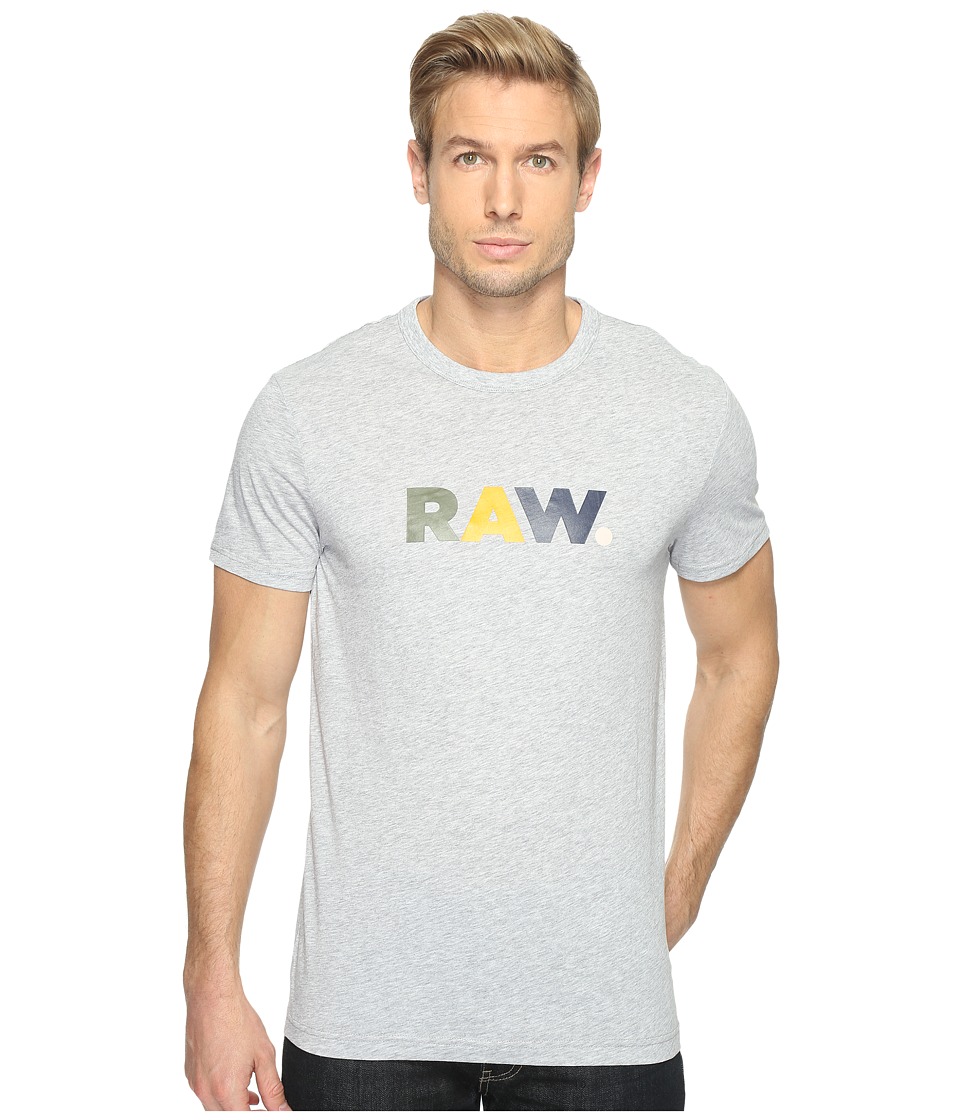 G-Star Nister Roundneck Tee Short Sleeve (Grey Heather) Men