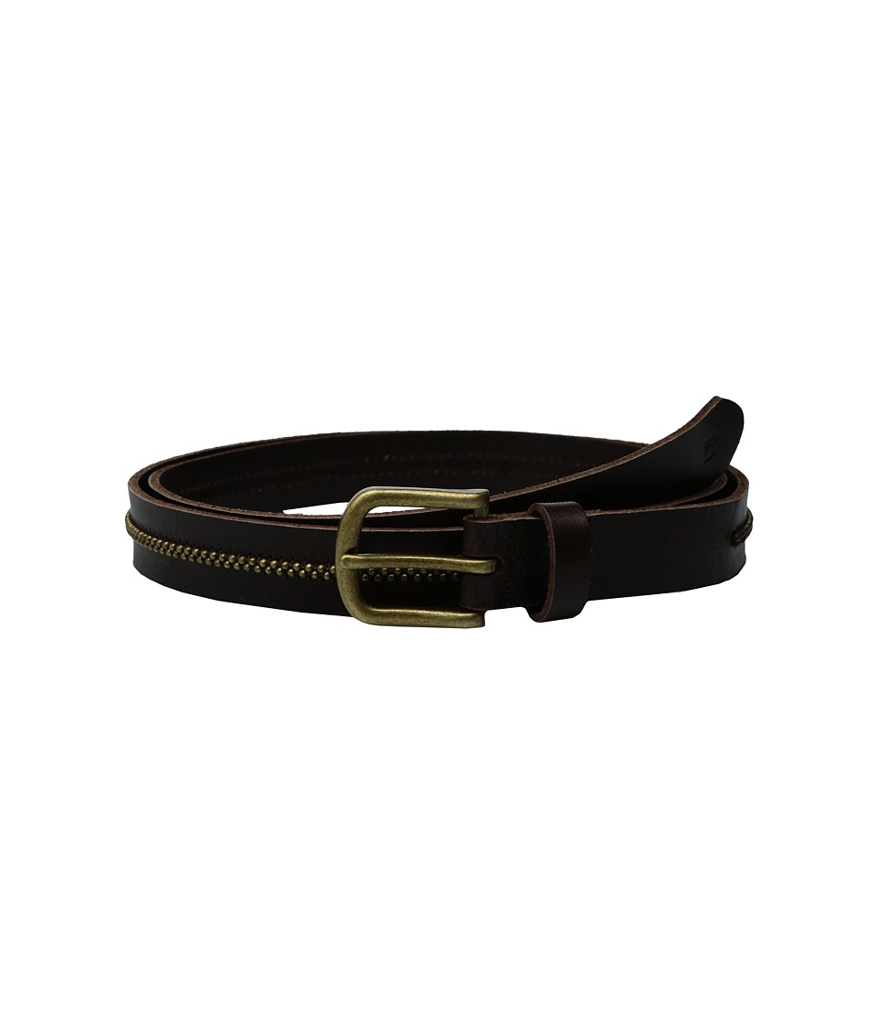Scotch & Soda Leather Belt w/ Embossed Buckle (Brown) Men