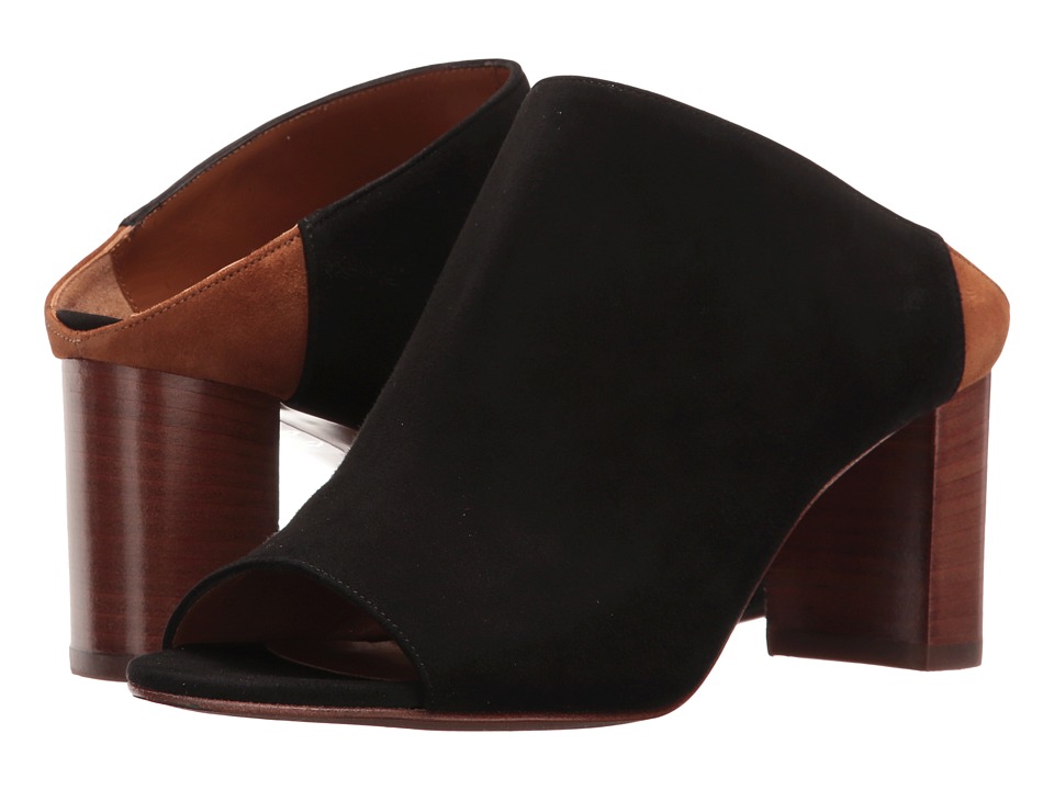 Aquatalia Seneca (Black Suede) Women