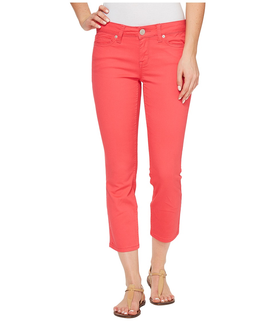 U.S. POLO ASSN. Lulu Stretch Twill Capri Pants (Pink Martini) Women