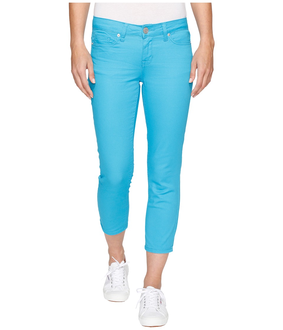 U.S. POLO ASSN. Lulu Stretch Twill Capri Pants (Surf Blue) Women