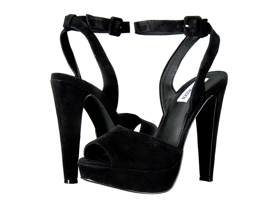 Steve Madden Amber (Black Suede) Women