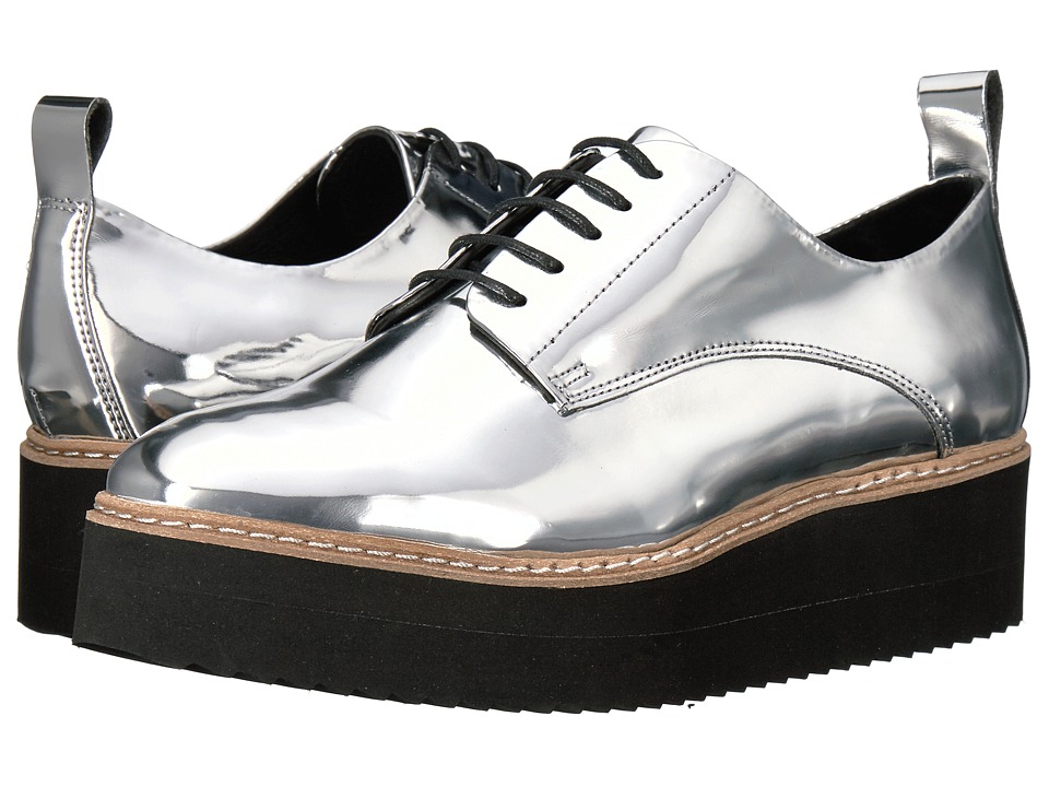 Shellys London Teivis Platform Oxford (Silver) Women