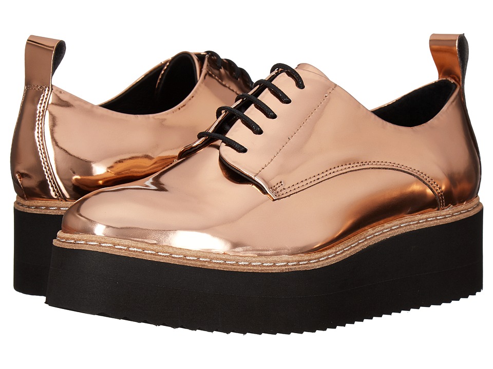 Shellys London Teivis Platform Oxford (Rose Gold) Women