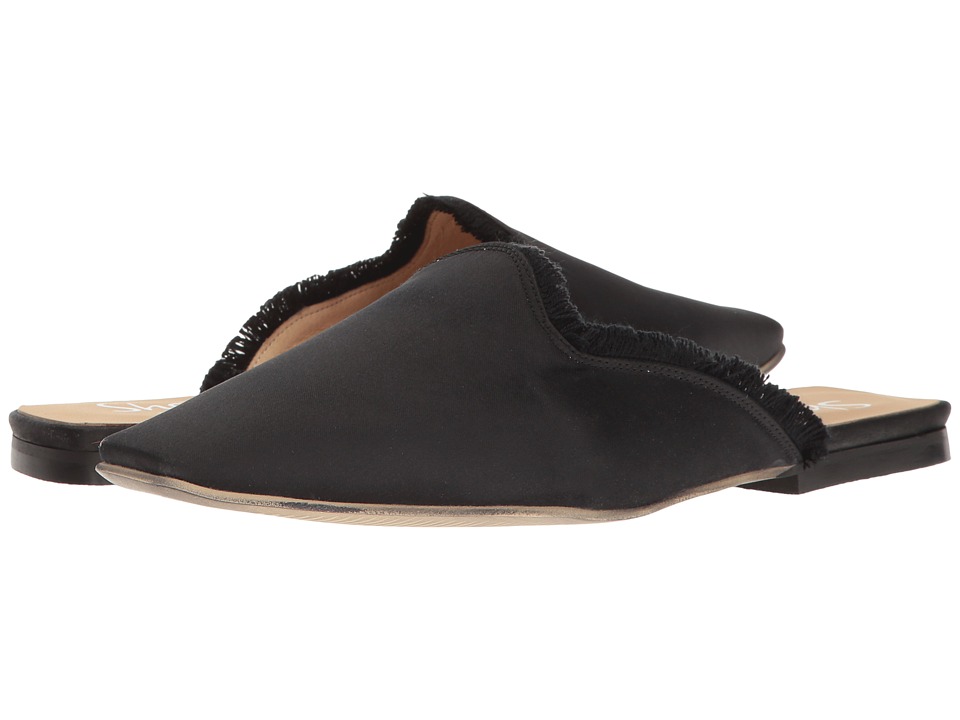 Shellys London Kat Satin Mule (Black) Women