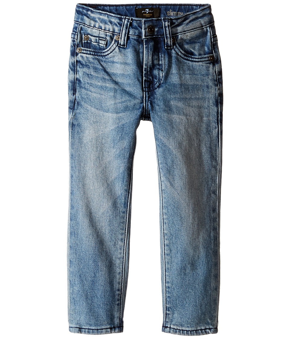 7 For All Mankind Kids Slimmy Foolproof Jeans in Ivory Coast (Toddler) (Ivory Coast) Boy