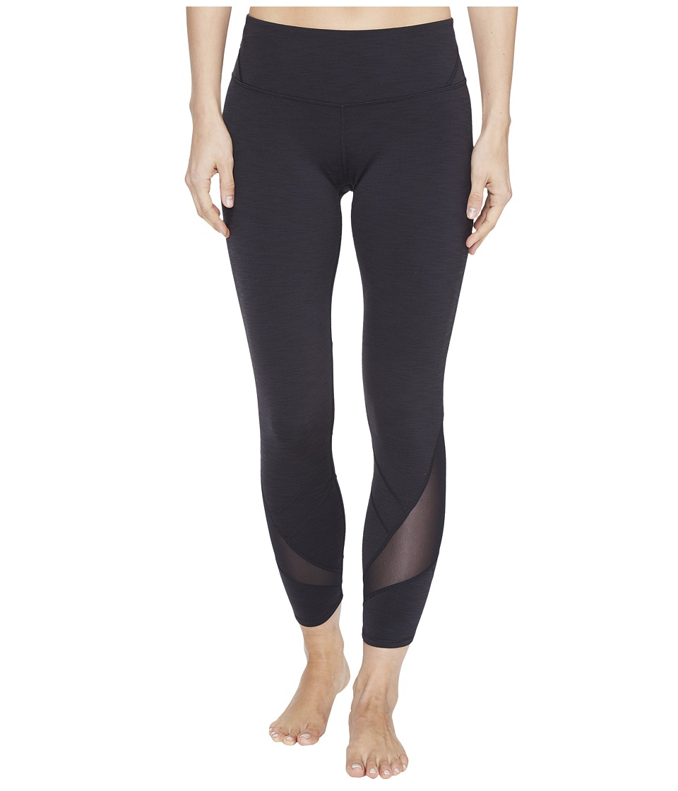 Manduka Linea Cropped Leggings (Black) Women
