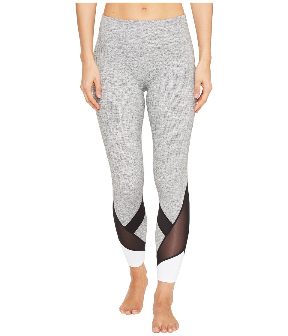 Manduka Linea Cropped Leggings (Herringbone) Women