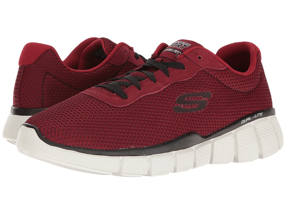 mens skechers red