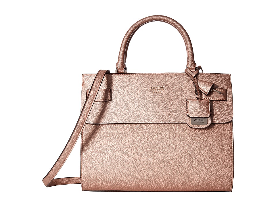 guess rose gold bag