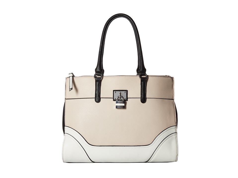 GUESS - Paradis Carryall (Blush Multi) Handbags