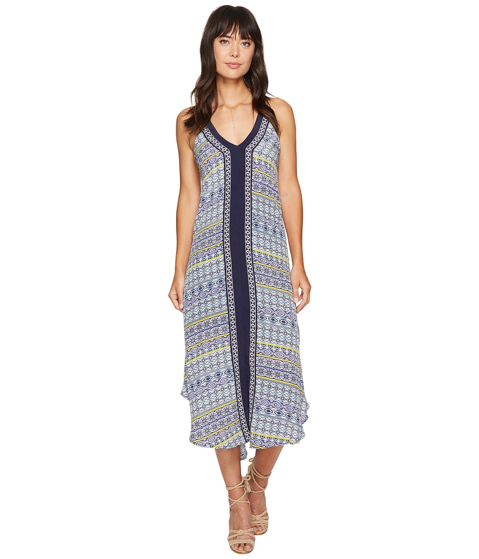 ASTR the Label Frida Dress (Navy Multi Medallion) Women