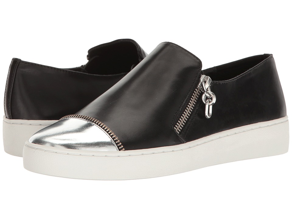 Michael Kors Grayson (Black/Silver Smooth Calf/Specchio) Women