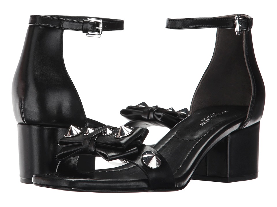 Michael Kors Winnie (Black Smooth Calf/Cone Studs) Women