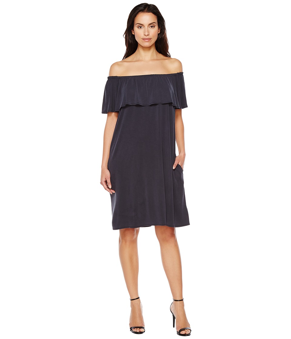 NIC+ZOE Boardwalk Convertible Dress (Washed Midnight) Women