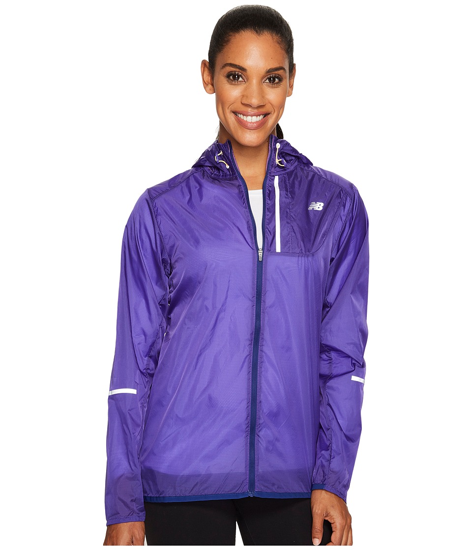 New Balance Lite Packable Jacket (Thunder) Women