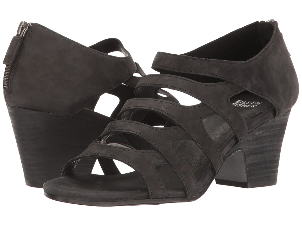 Eileen Fisher Dawson (Black Nubuck) Women