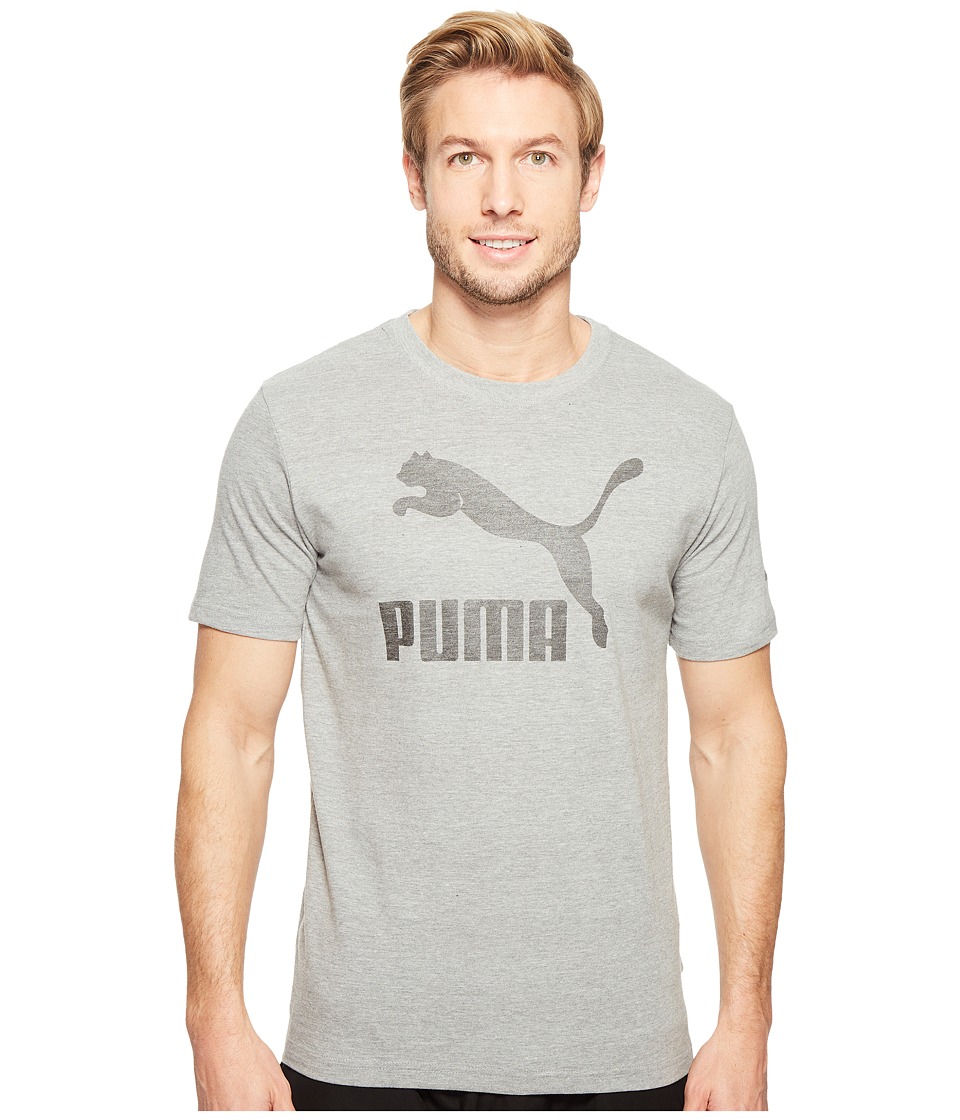 PUMA Archive Life Tee (Medium Gray Heather) Men