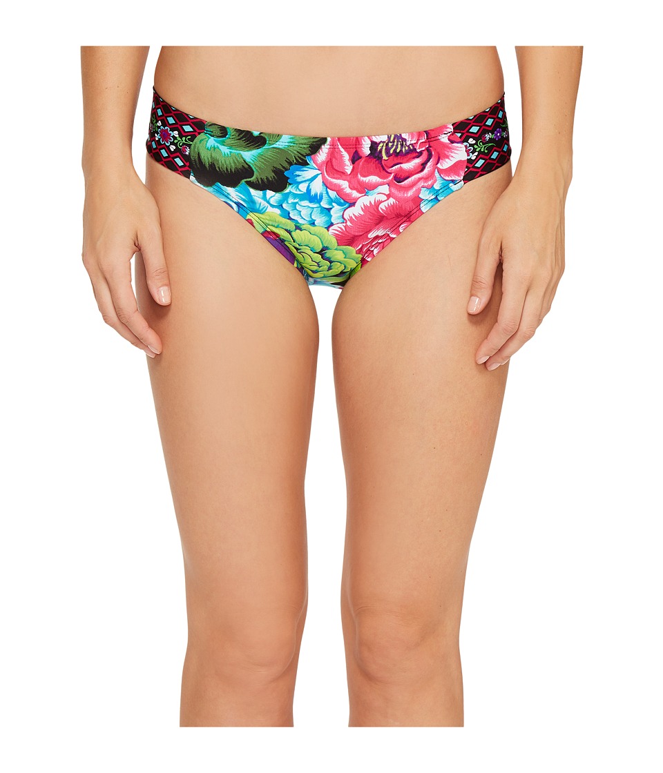 La Blanca Flora Garden Side Shirred Hipster Bottom (Multi) Women
