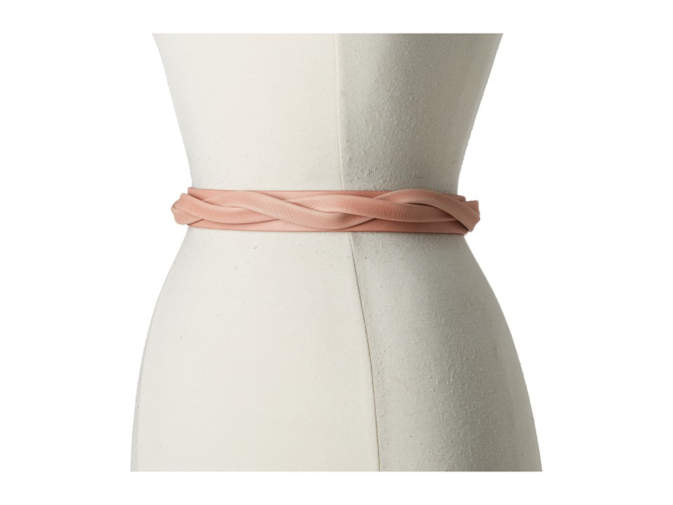 ADA Collection Skinny Wrap Belt (Peach) Women