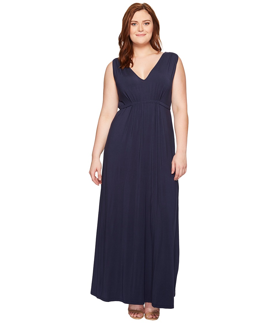 Tart Plus Size Grecia Maxi (Black Iris) Women