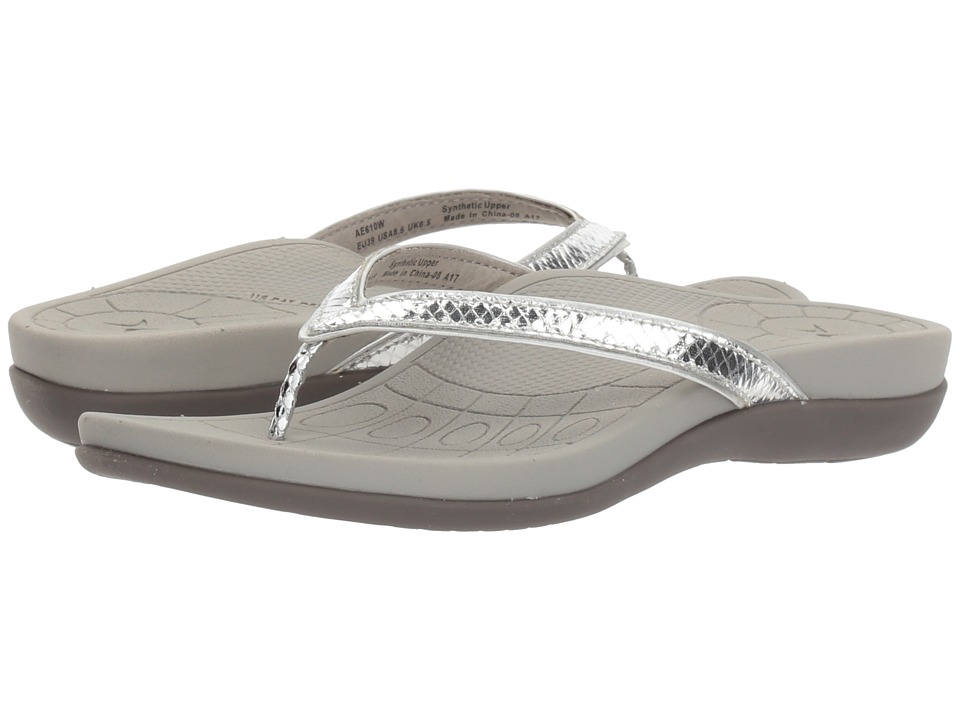 Aetrex Maddie (Silver Snake) Women