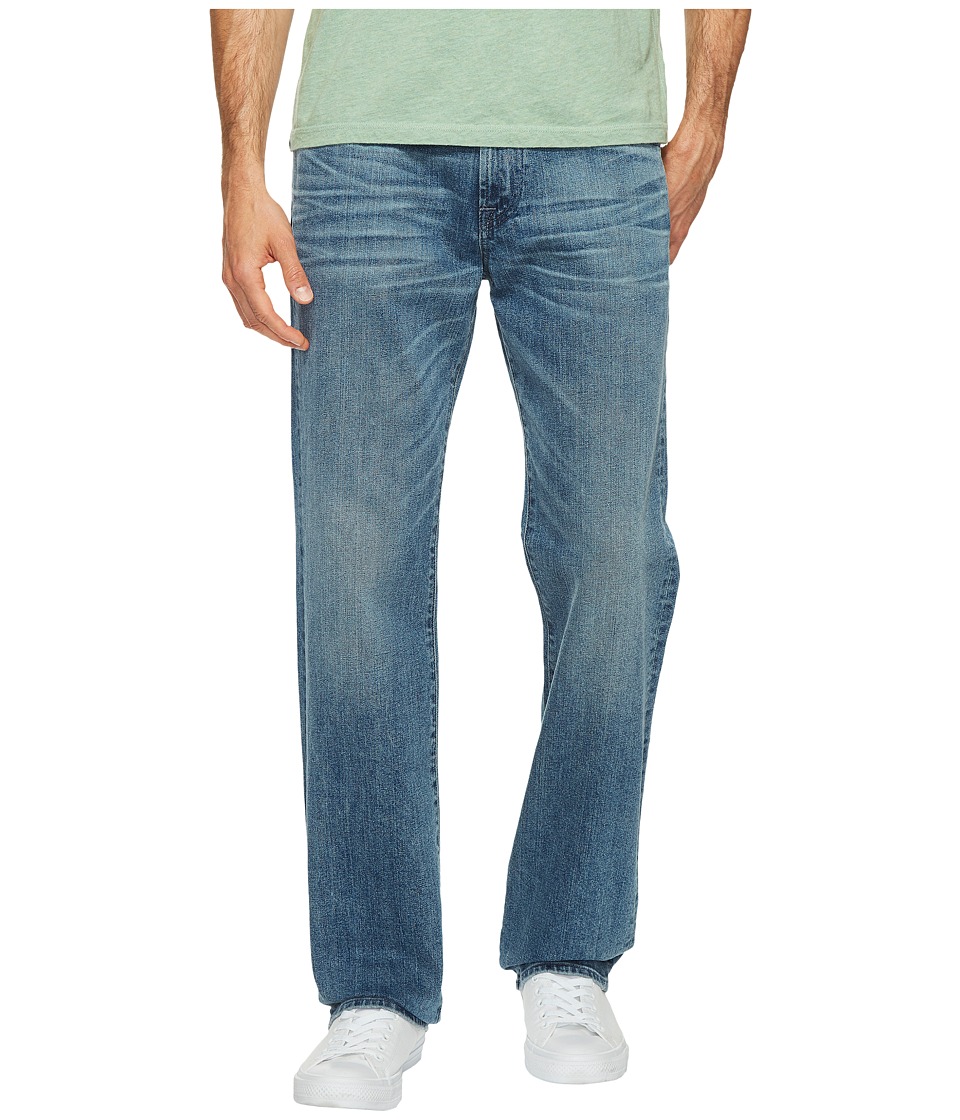 7 For All Mankind Austyn Relaxed Straight in Bastille Sun (Bastille Sun) Men