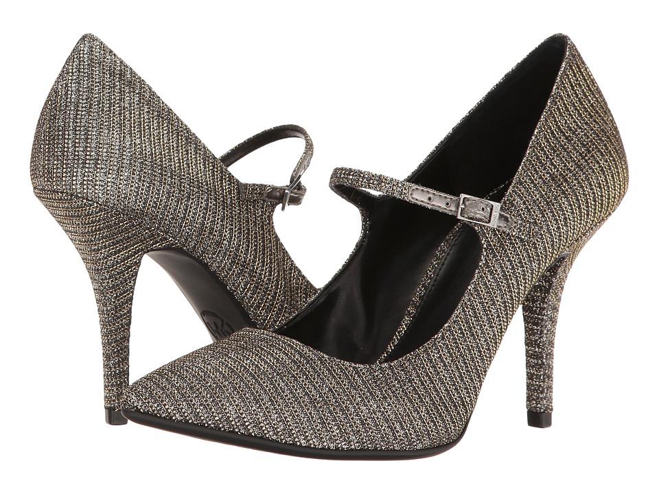 MICHAEL Michael Kors Claire Flex Mary Jane (Black/Gold) Women