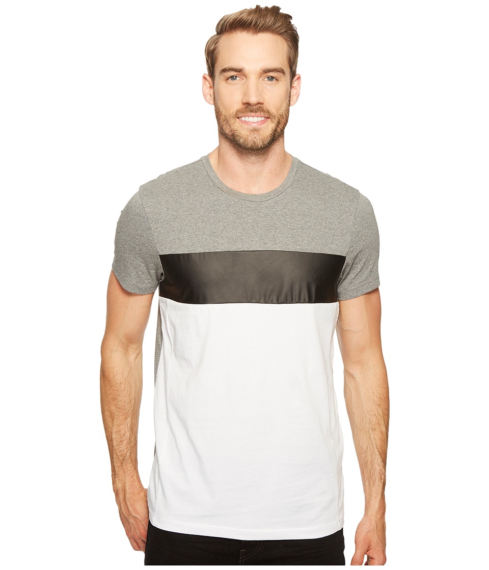 Calvin Klein Tricolor Blocked T-Shirt (Medium Grey Combo) Men