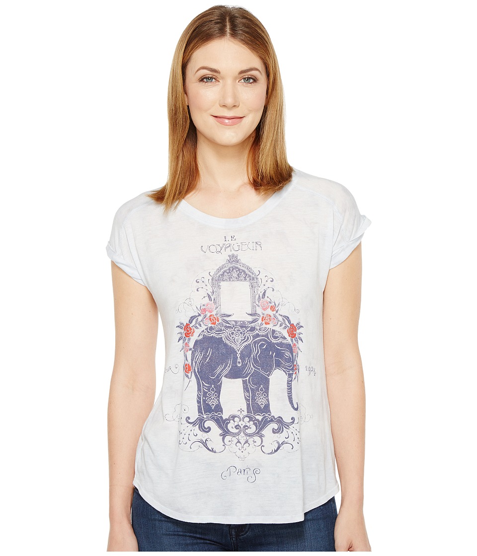 Lucky Brand Elephant Tee (Grey Multi) Women
