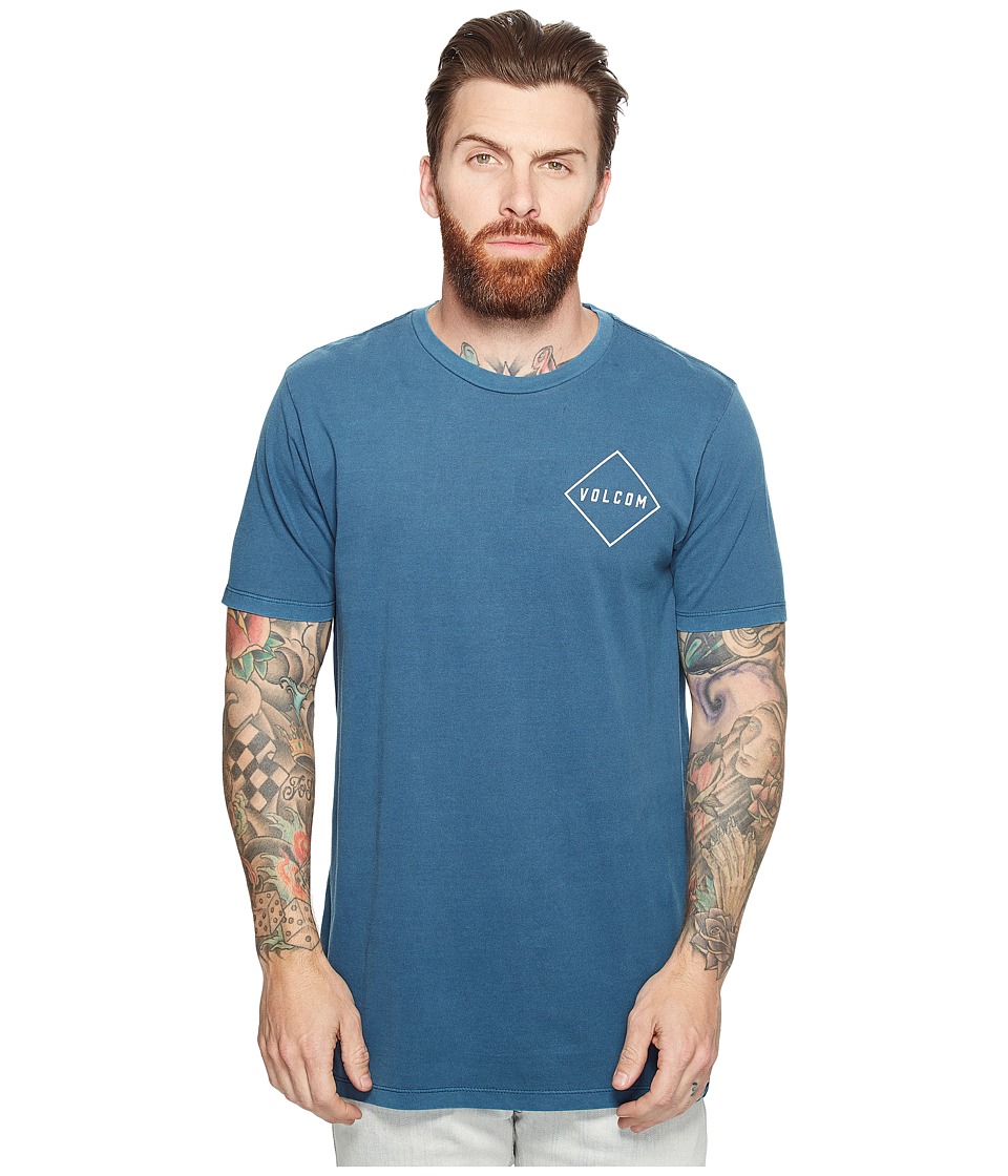 Volcom Pitcher Short Sleeve Tee (Flight Blue) Men