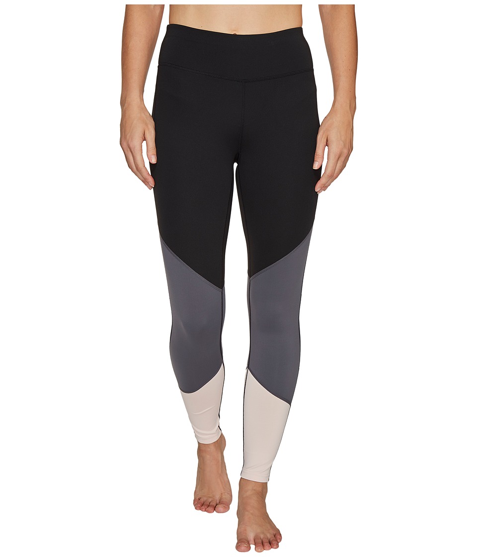 Ivanka Trump Performance Color Block Leggings (Black/Magnet/Blush) Women